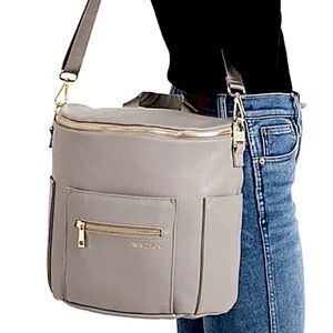 Fawn Design Original Diaper Bag, Gray